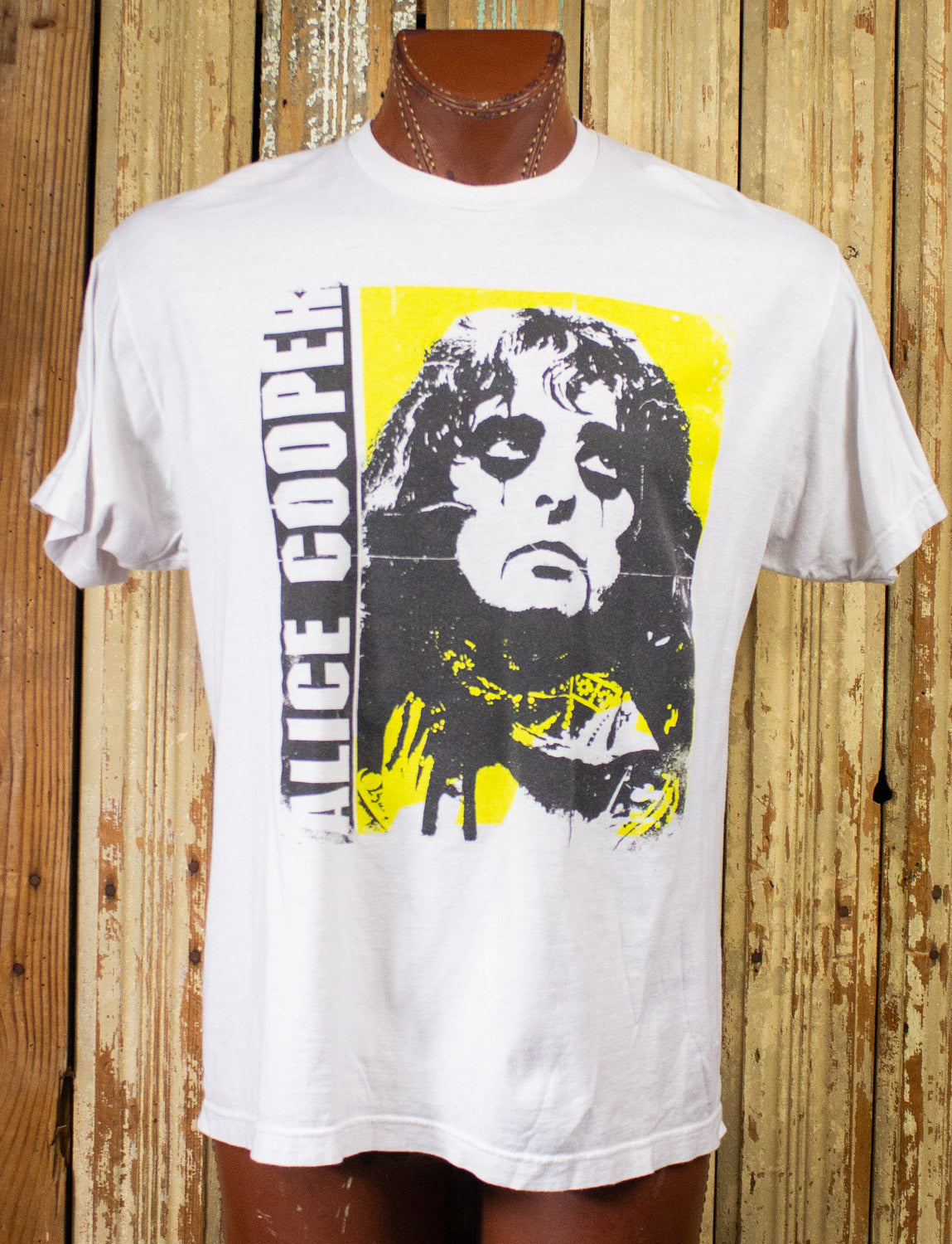 Alice Cooper Concert T Shirt White XL