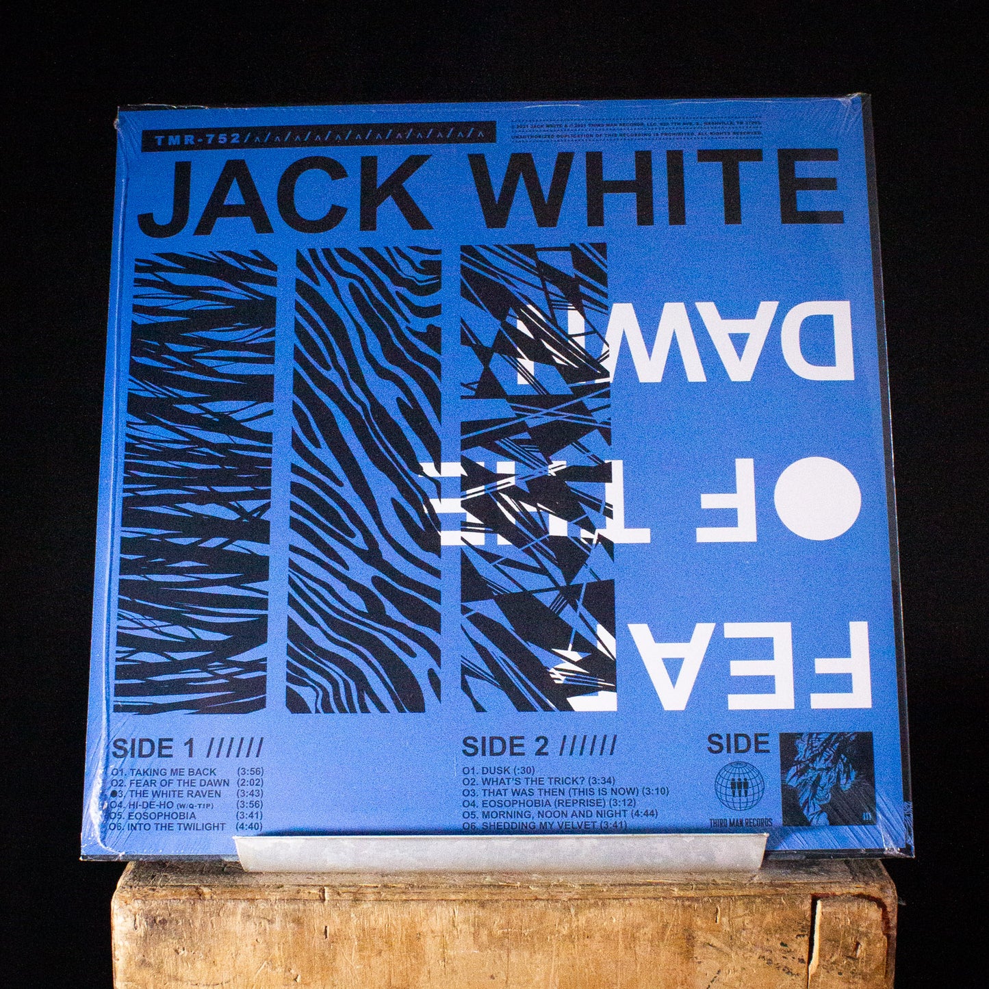 Jack White Fear of the Dawn LP (Astronomical Blue Vinyl)