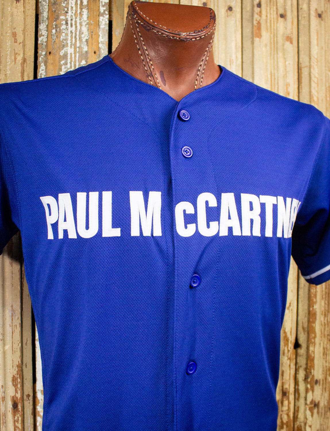 Paul McCartney Freshen Up Concert MLB Jersey 2019 Blue Large