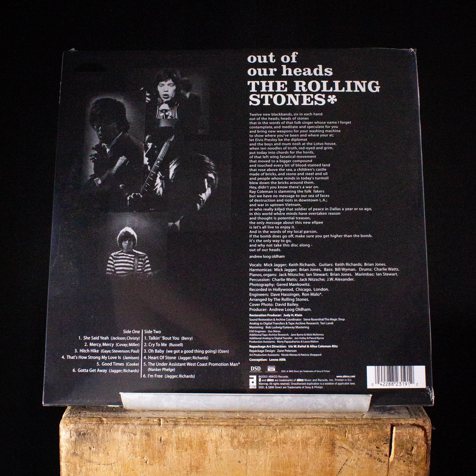 The Rolling Stones Out Of Our Heads UK LP