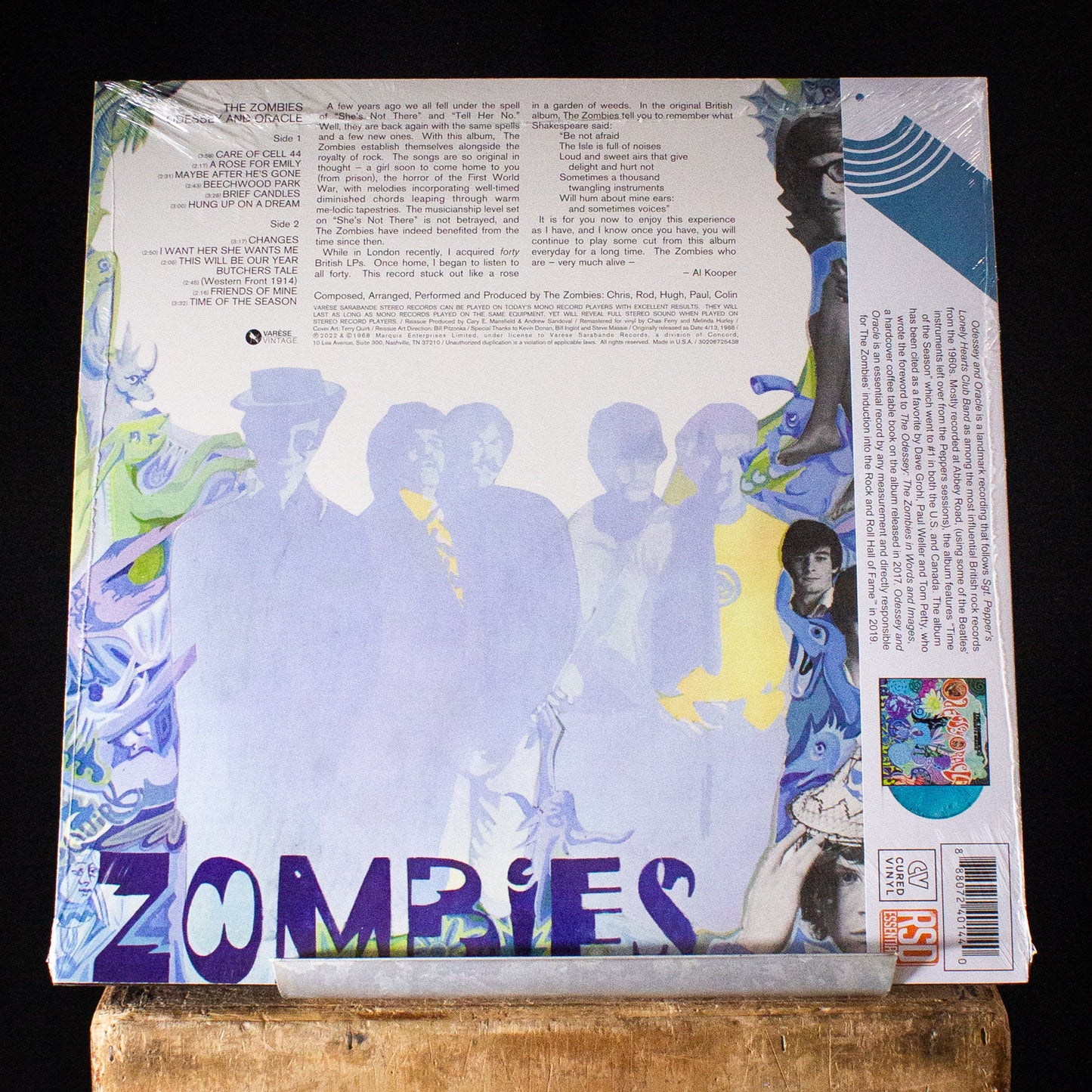 The Zombies Odessey & Oracle LP (Marbled Teal Vinyl)