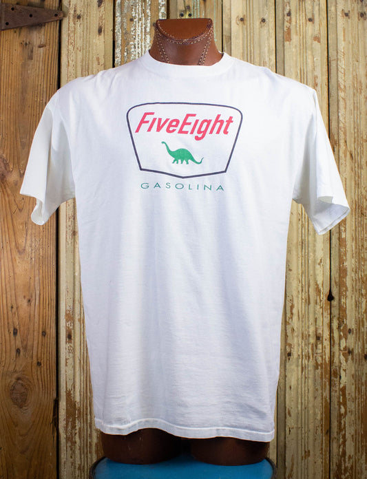 Vintage Five Eight Gasolina Concert T Shirt 1997 White XL