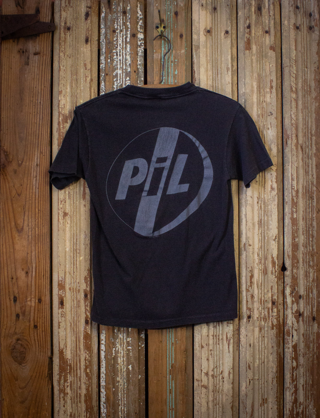 Vintage 1984 PiL Its Awful Concert T Shirt Black Small