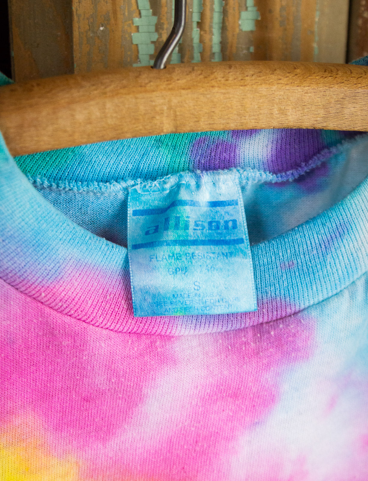 Vintage Beverly Hills 90210 Tie Dye Graphic T Shirt 90s