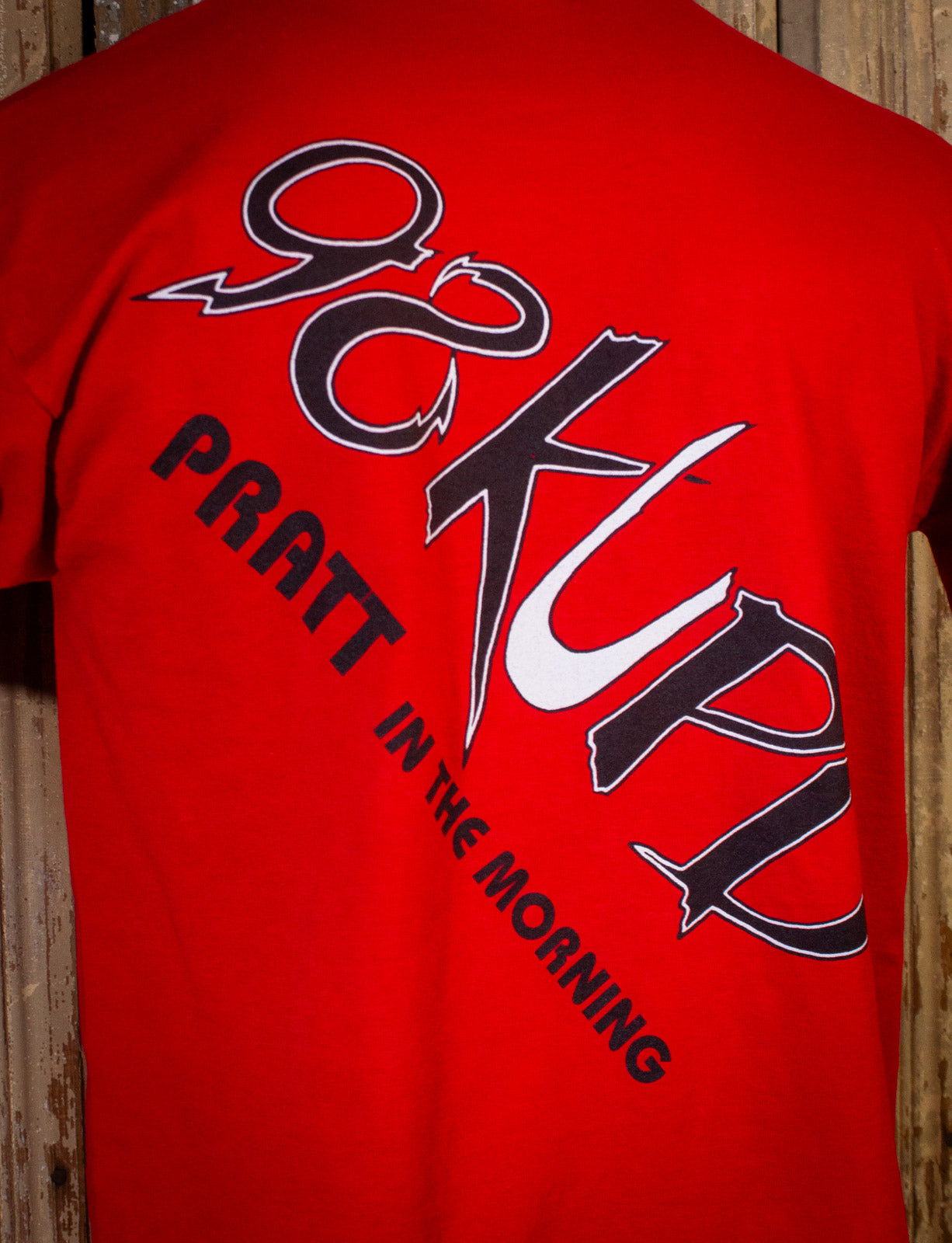 Vintage 98 KUPD Arizona Radio Graphic T Shirt 1990s Red Large