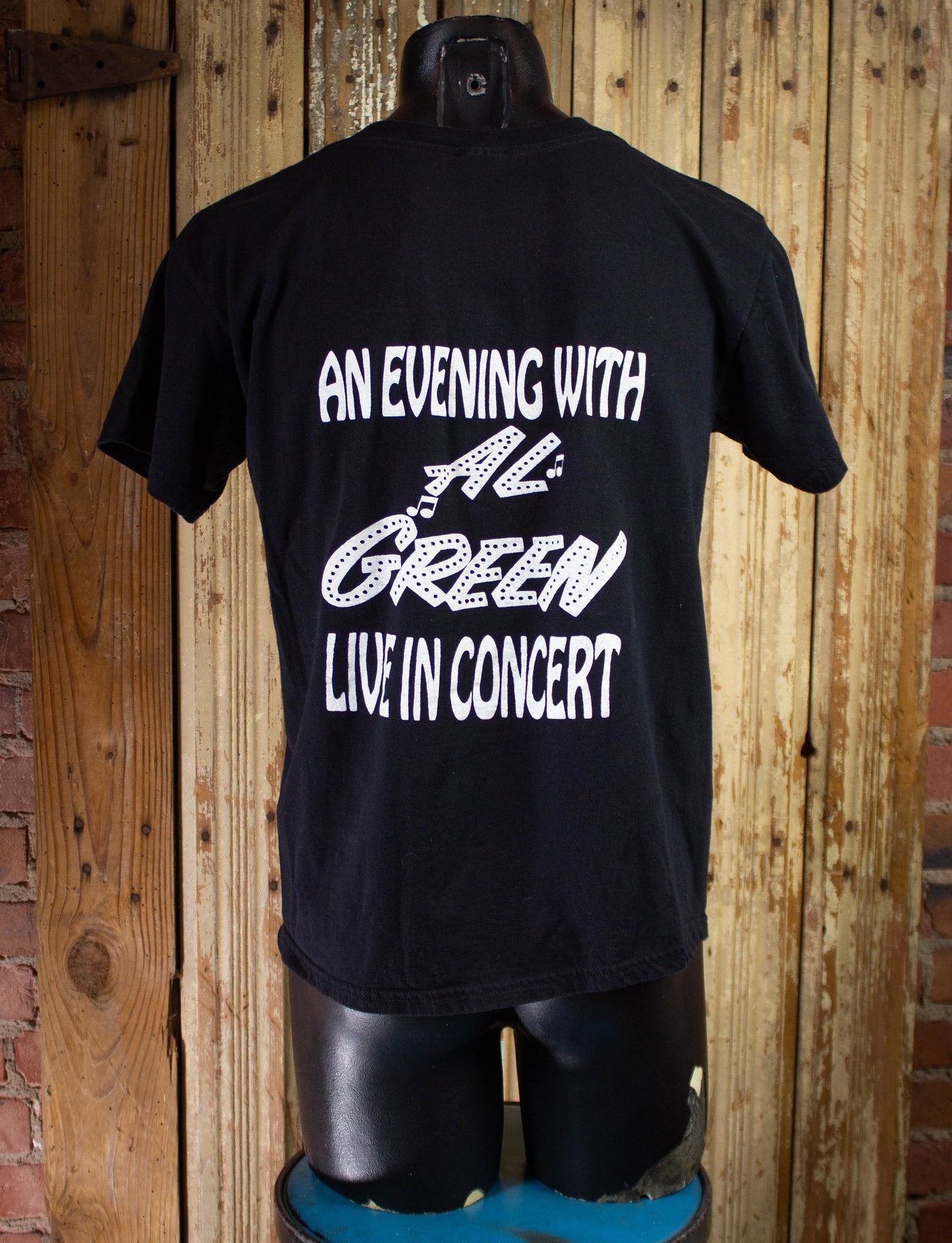 Vintage Al Green Evening With Concert T-Shirt 1990 M