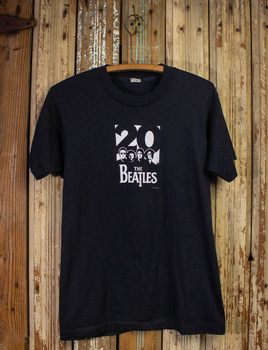 Vintage Beatles 20 Promo T Shirt 1984 Black Small