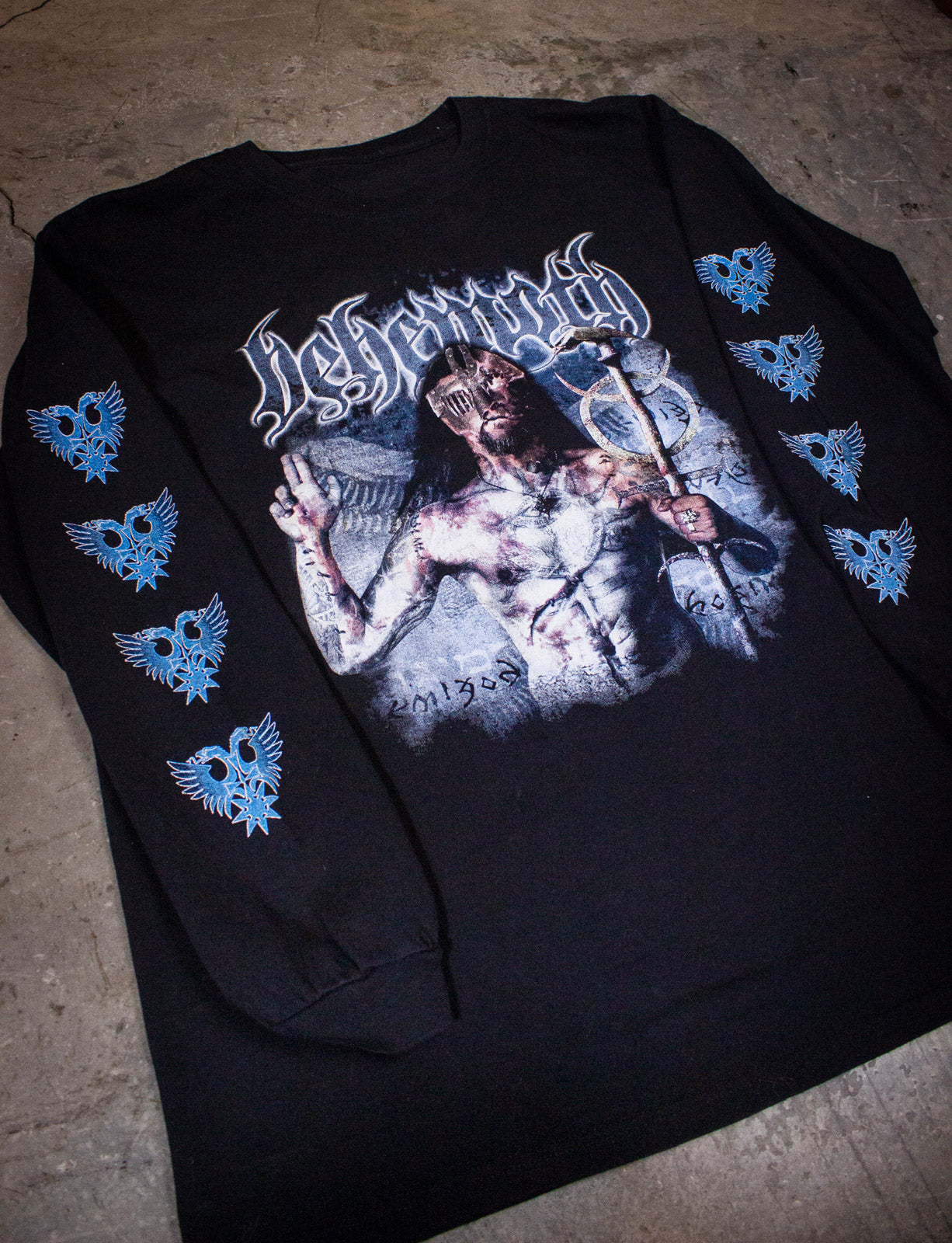 Vintage Behemoth Demigod Long Sleeve Concert T Shirt Black XL 