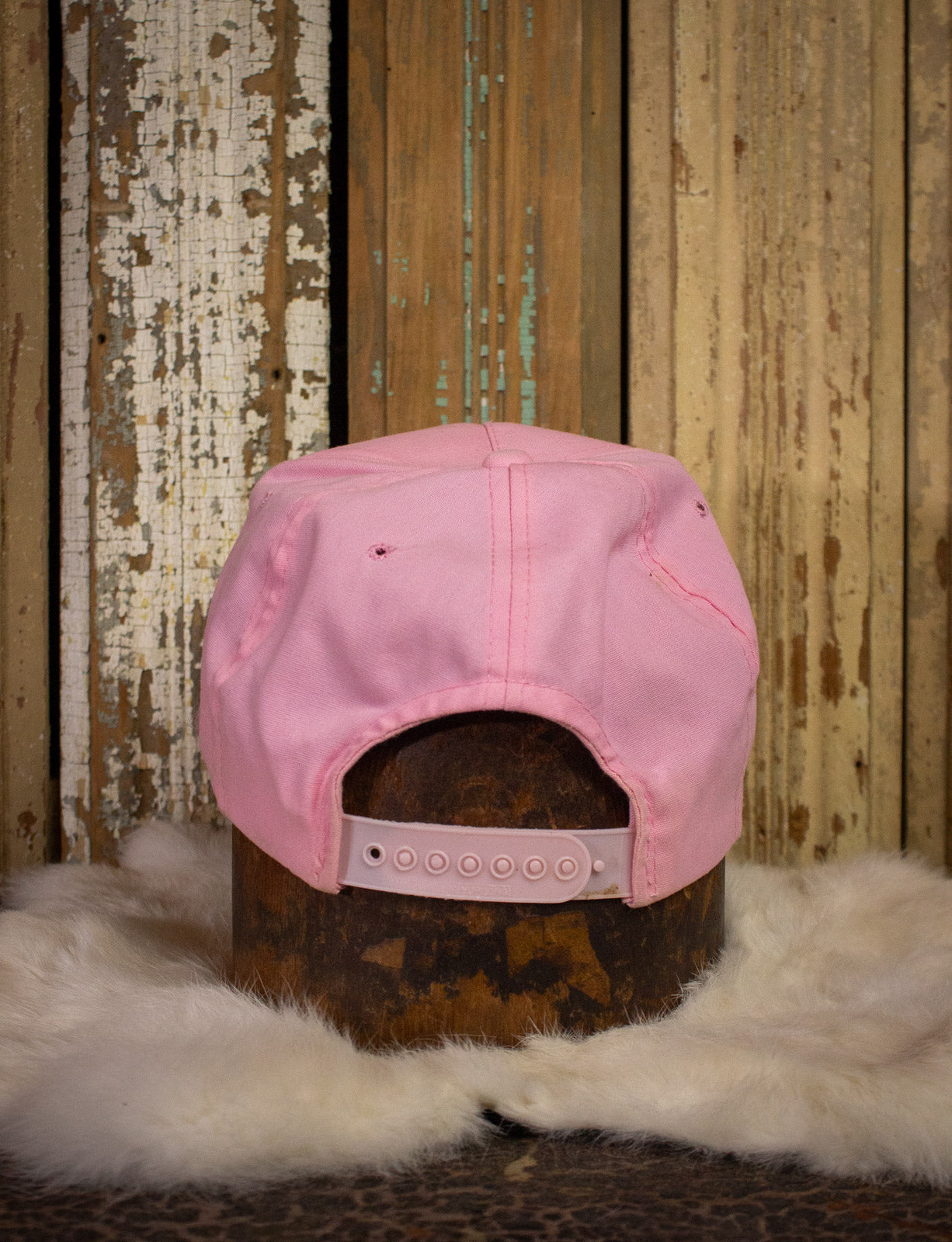 Vintage Bermuda Trucker Hat Pink