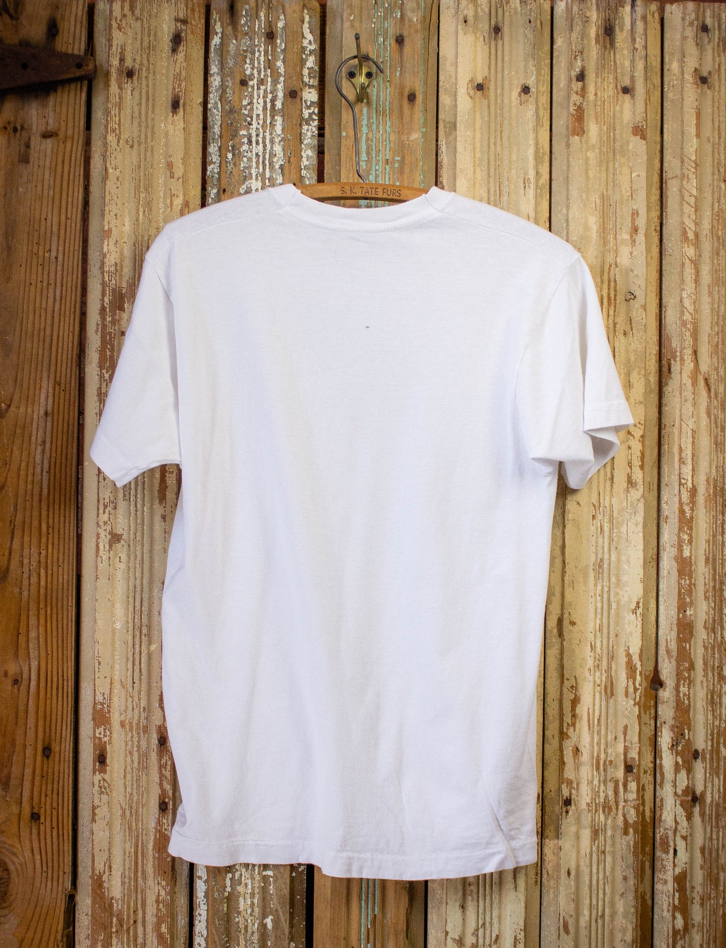 Vintage Blank White T Shirt Small