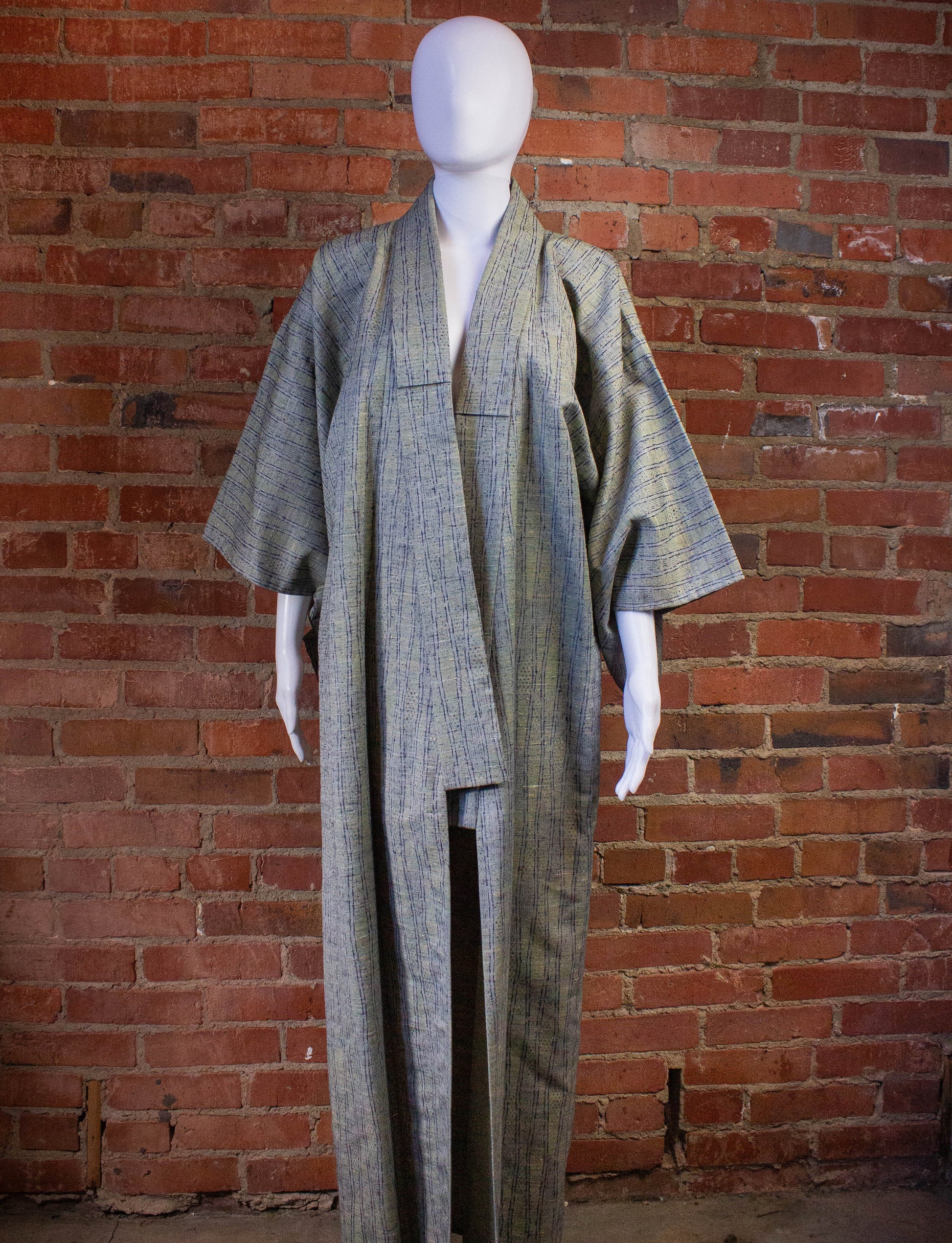 Vintage Japanese Yukata Blue/Green