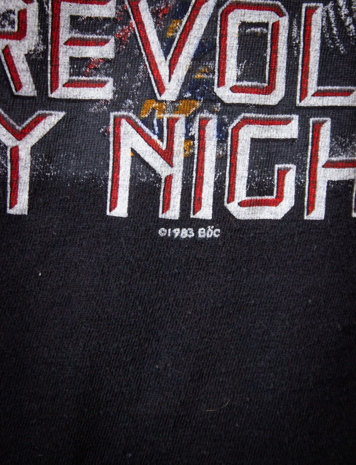 Vintage Blue Oyster Cult The Revolution By Night Concert T Shirt 1983 Small