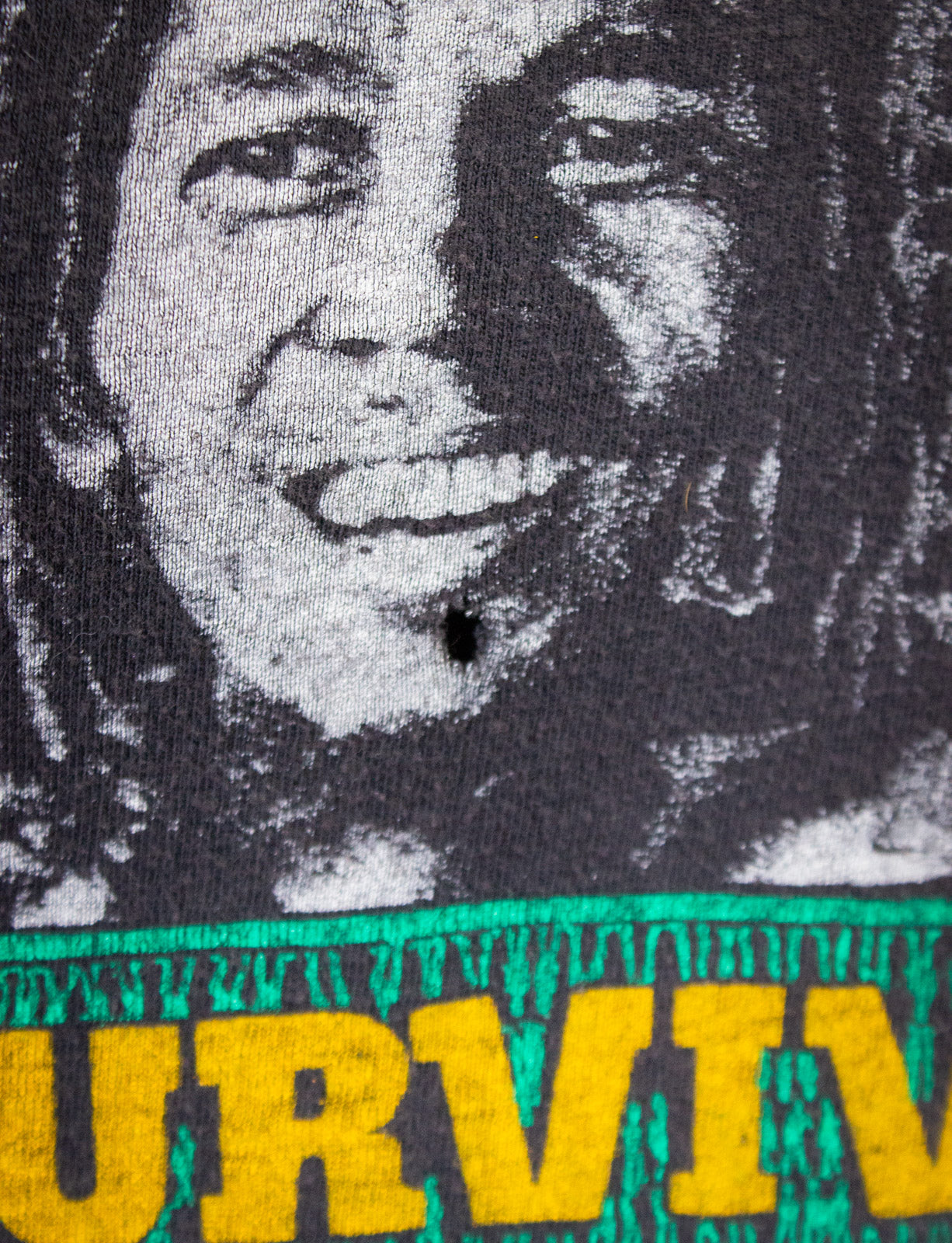 Vintage Bob Marley Survival Concert T Shirt 70s XS