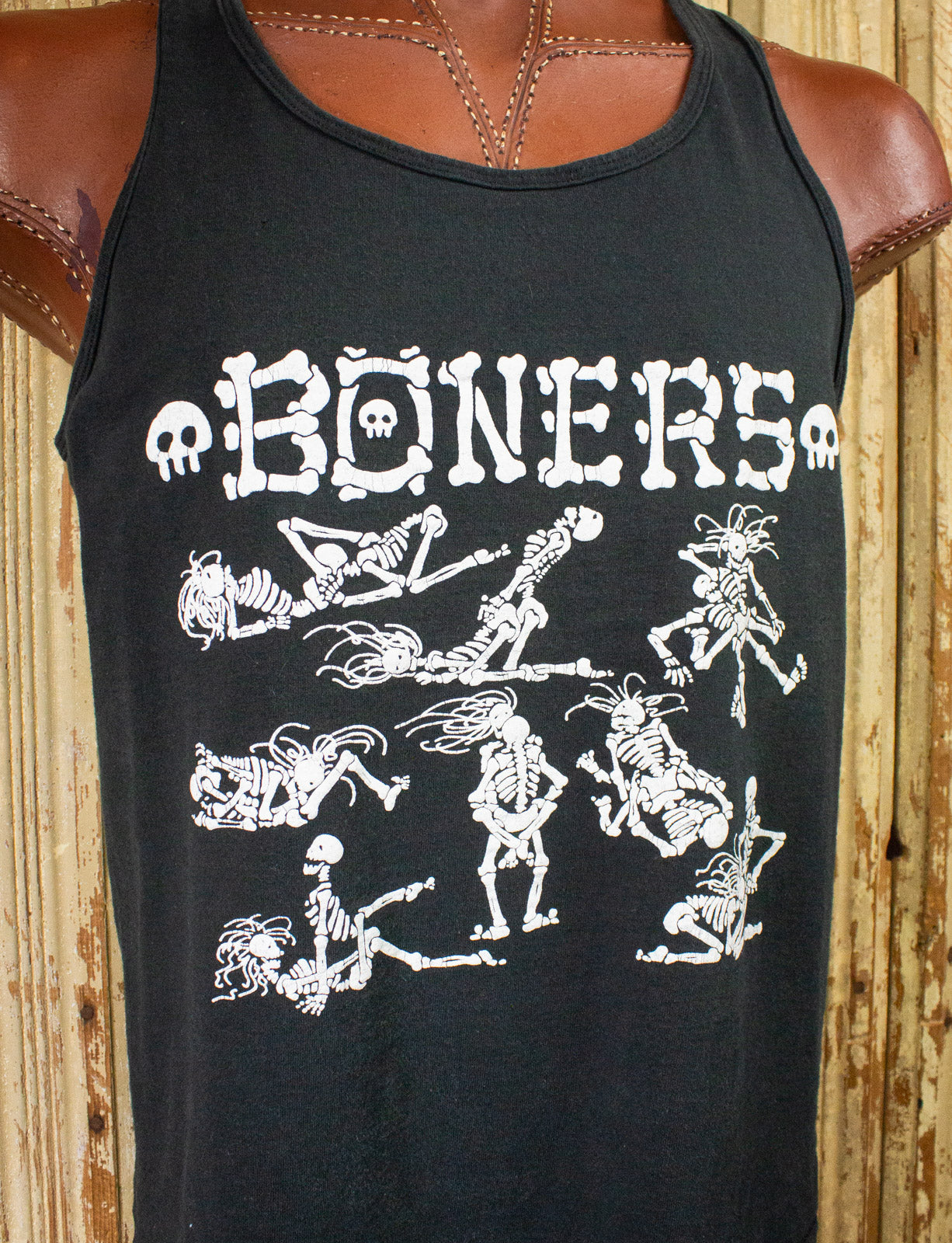 Vintage Boners Graphic Tank Top Large