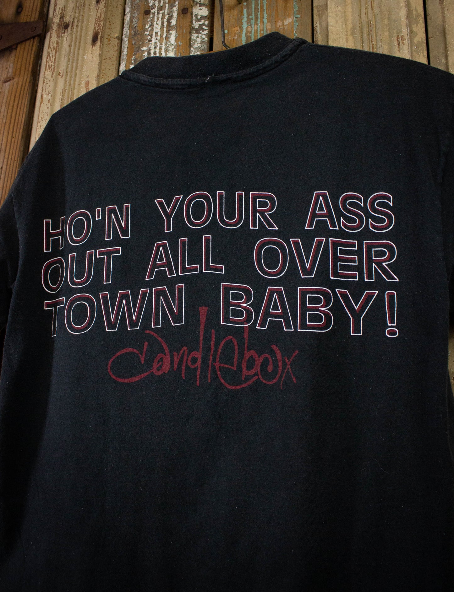 Vintage Candlebox Ho'n Your Ass Out Concert T Shirt 1993 Black Medium