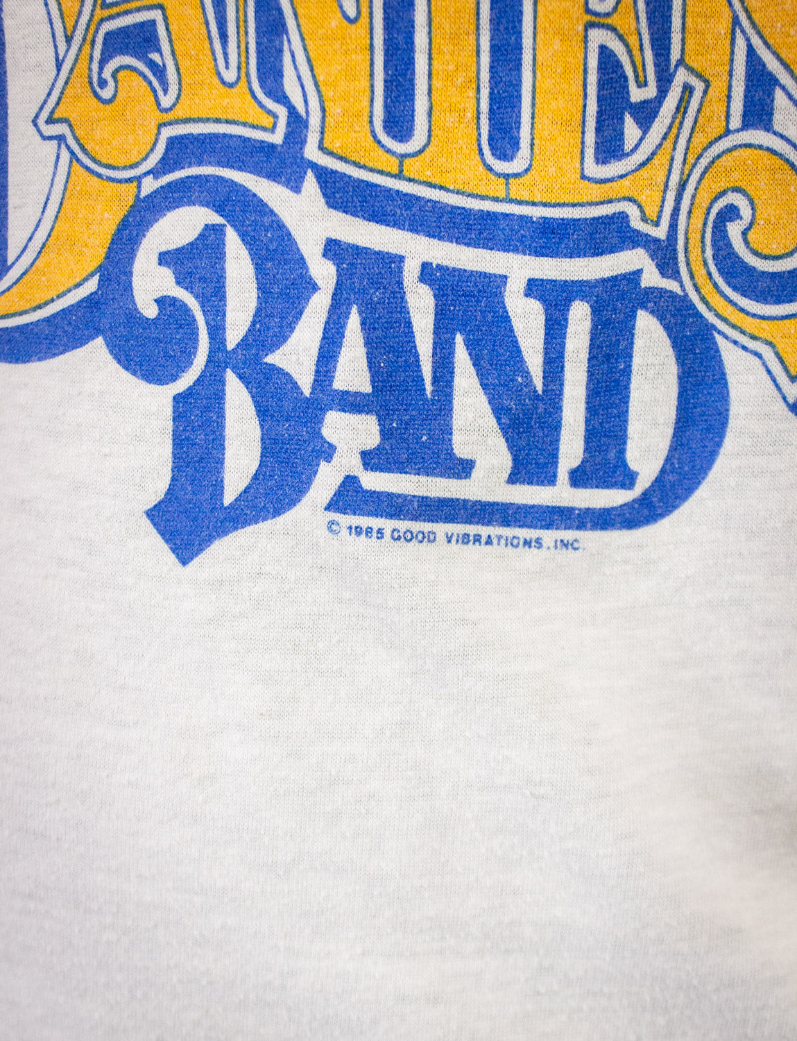 Vintage Charlie Daniels Band Raglan Concert T Shirt 1985 Blue/White Small