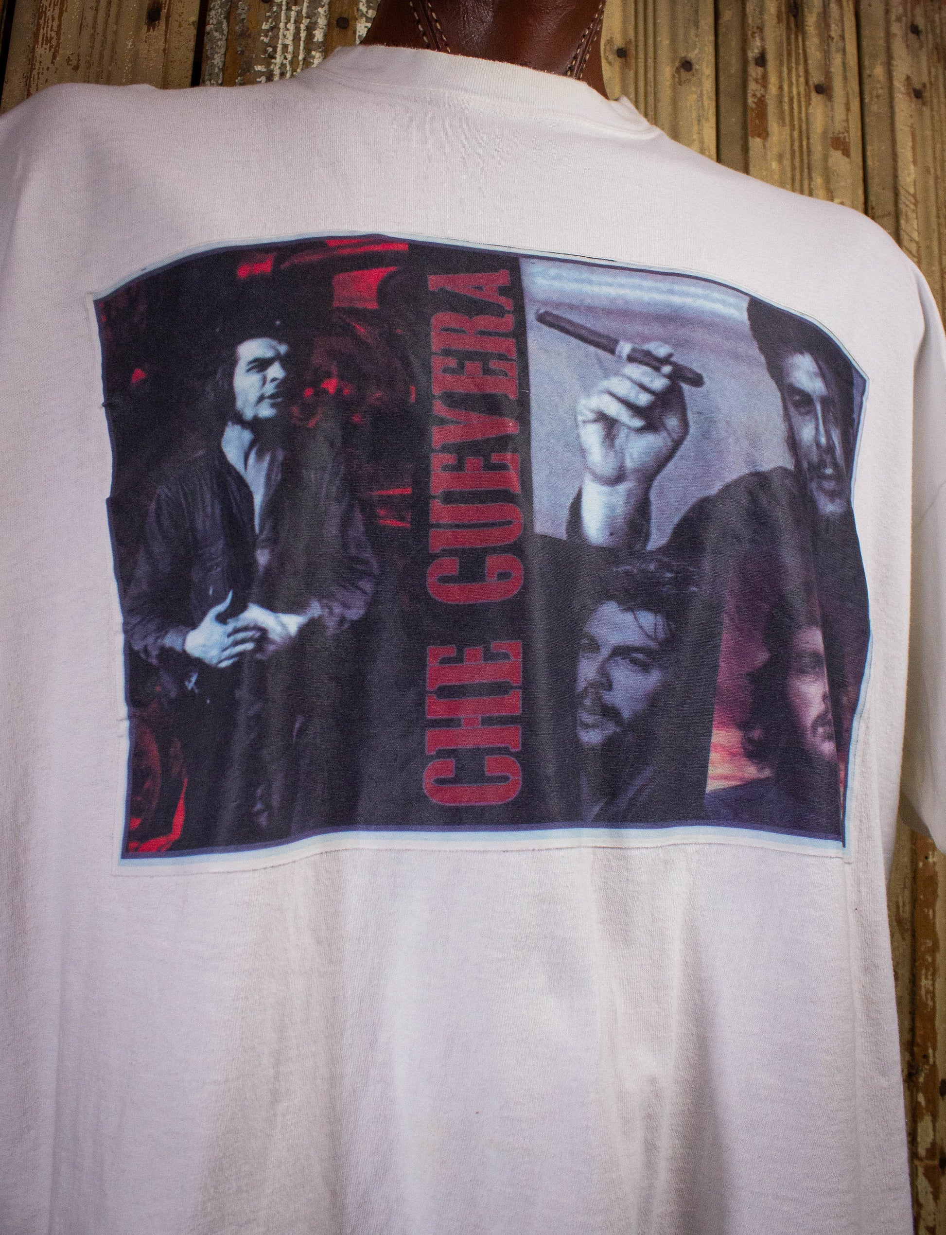 Vintage Che Guevara Graphic T Shirt White 4XL