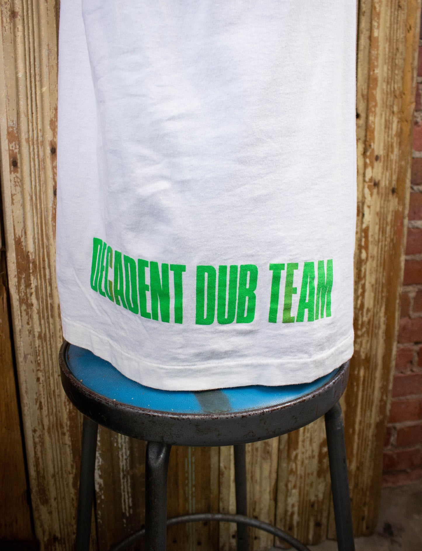 Vintage Decadent Dub Team Concert T Shirt 90s White XL