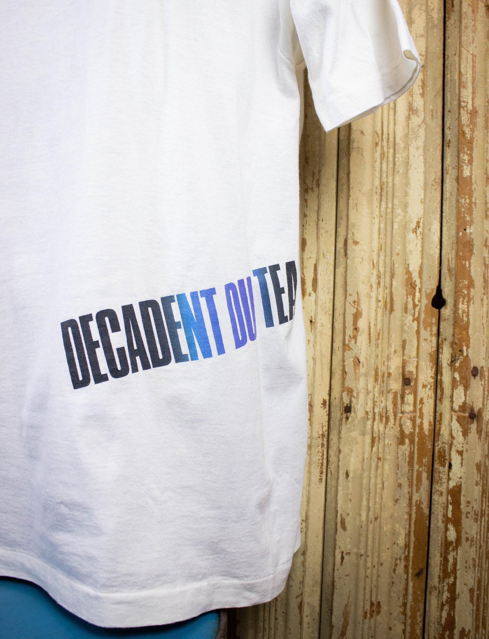 Vintage Decadent Dub Team Concert T Shirt 90s White XL