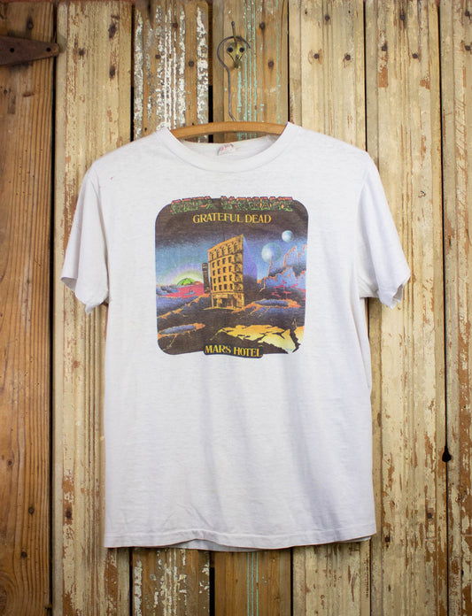 Vintage Grateful Dead Mars Hotel Concert T Shirt 70s White Small