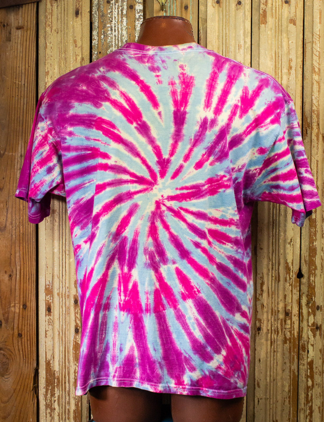 Vintage Haight Ashbury Tie Dye Graphic T Shirt 90s 2XL