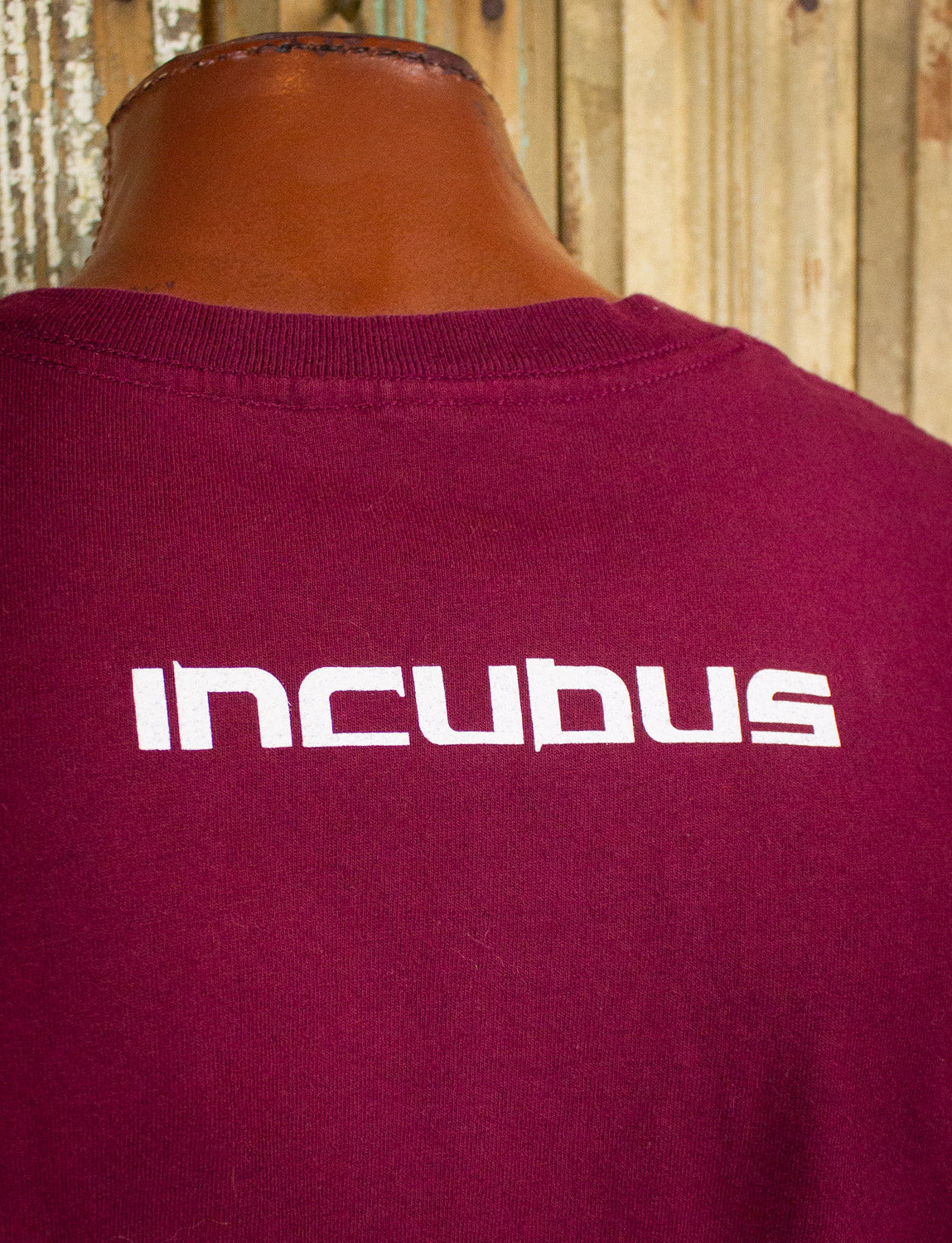 Vintage Incubus Concert T Shirt 2001 Red XL