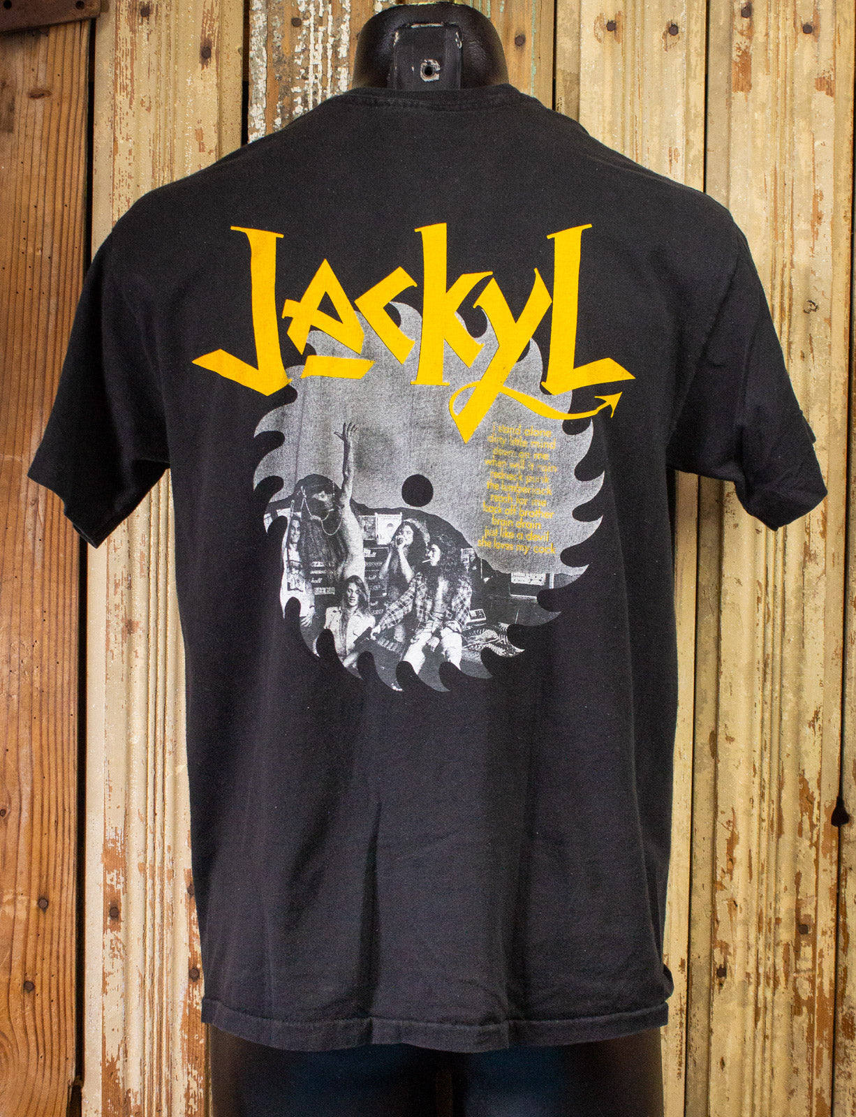 Vintage Jackyl Concert T Shirt 1992 Black Large