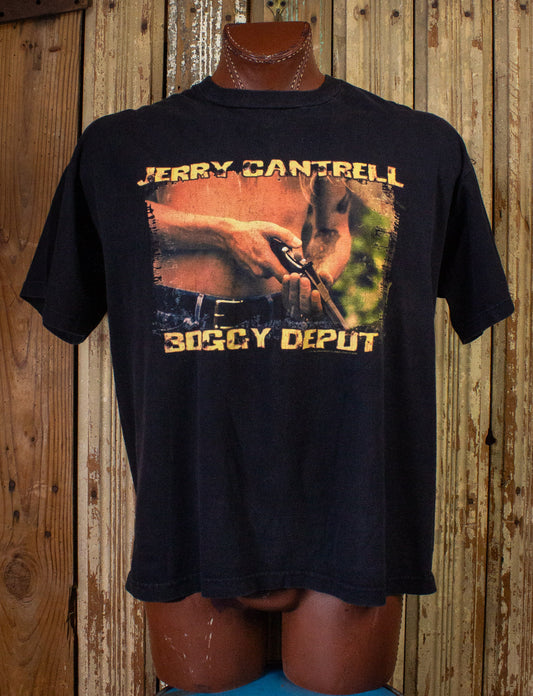 Vintage Jerry Cantrell Dickeye Boggy Depot Concert T Shirt 1998 Black XL