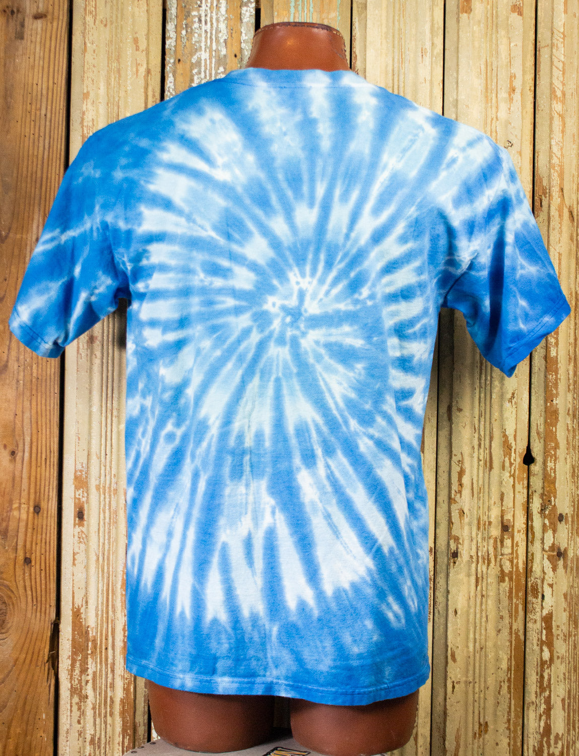 Vintage Jerry Garcia Blue Tie Dye T Shirt 2005 Large