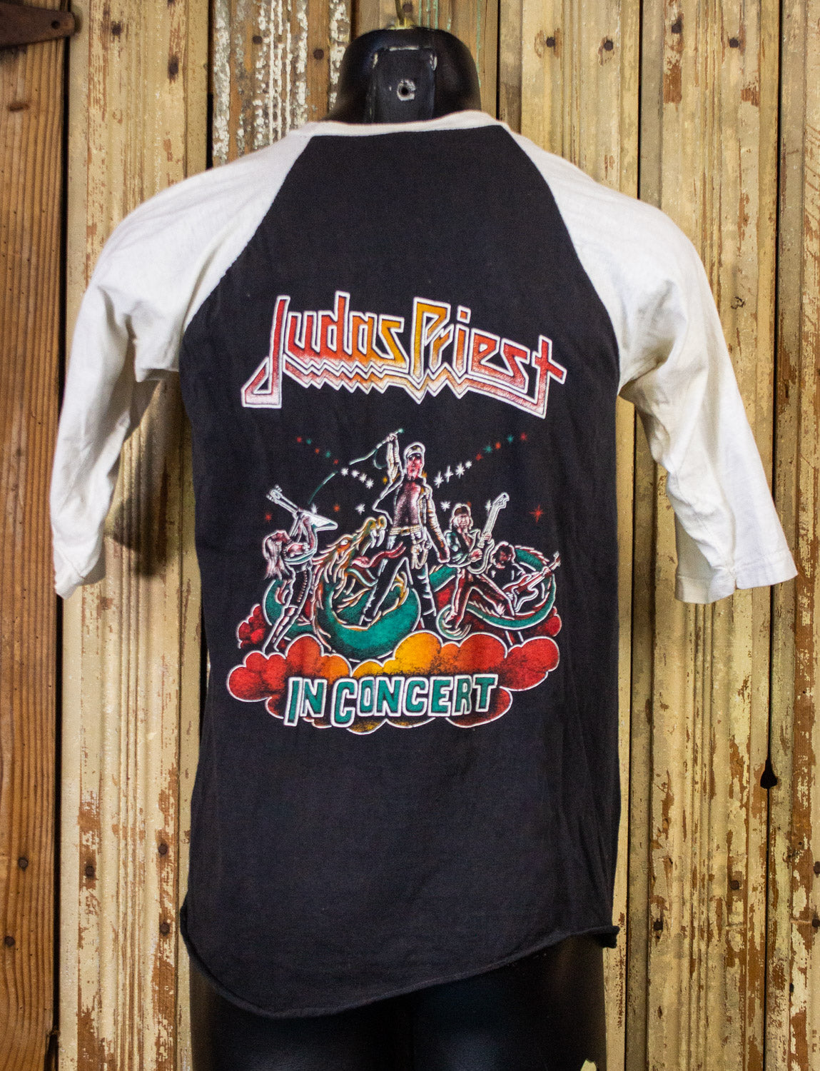 Vintage Judas Priest Killing Machine Parking Lot Concert T Shirt 1979 Small