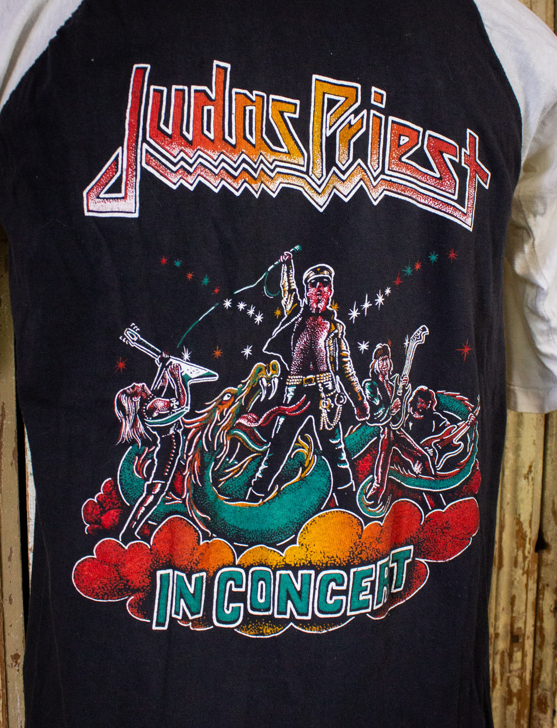 Vintage Judas Priest Killing Machine Parking Lot Concert T Shirt 1979 Small