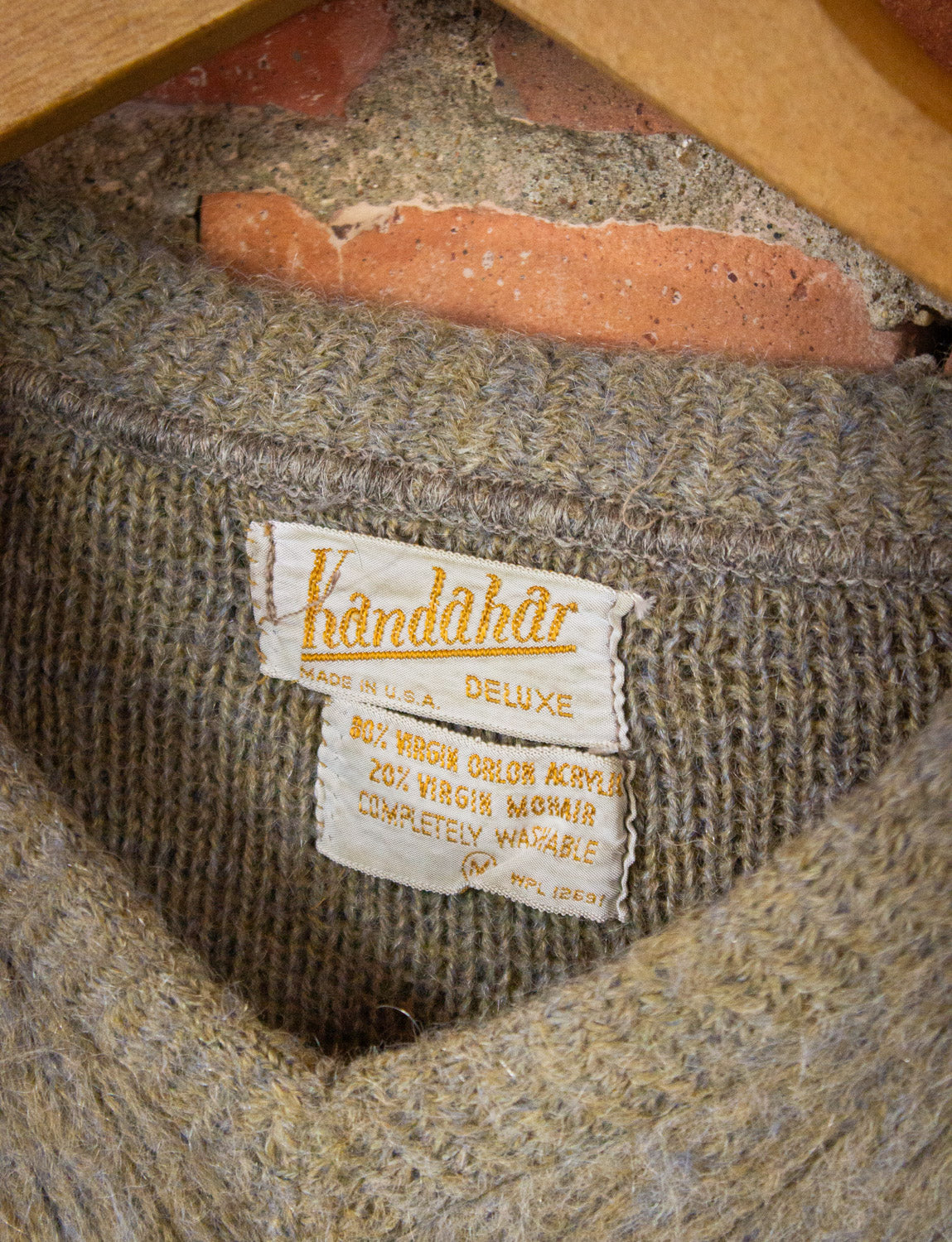 Vintage Kandahar Mohair Sweater Medium