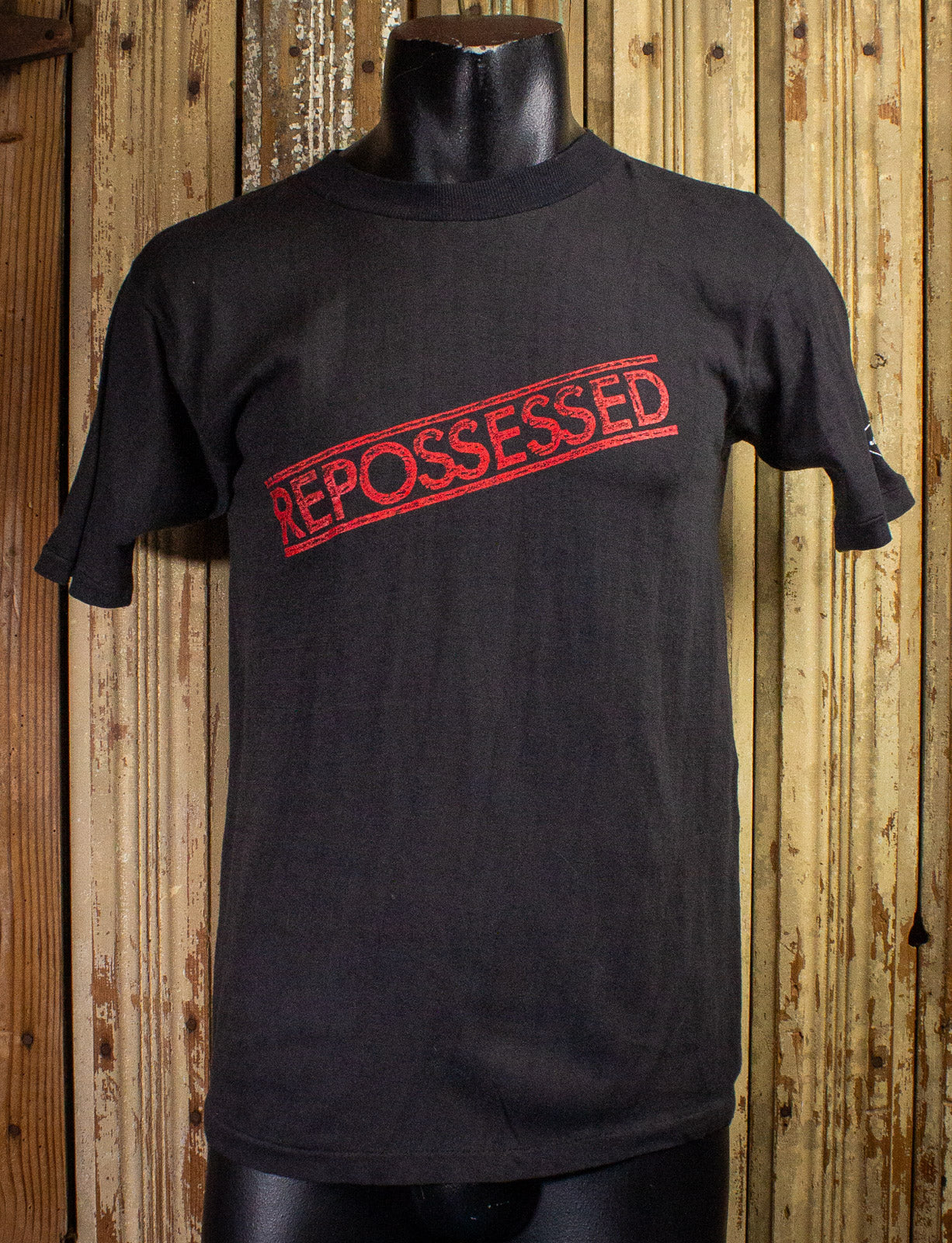 Vintage Kris Kristofferson Repossessed Concert T Shirt 1986 Black Small