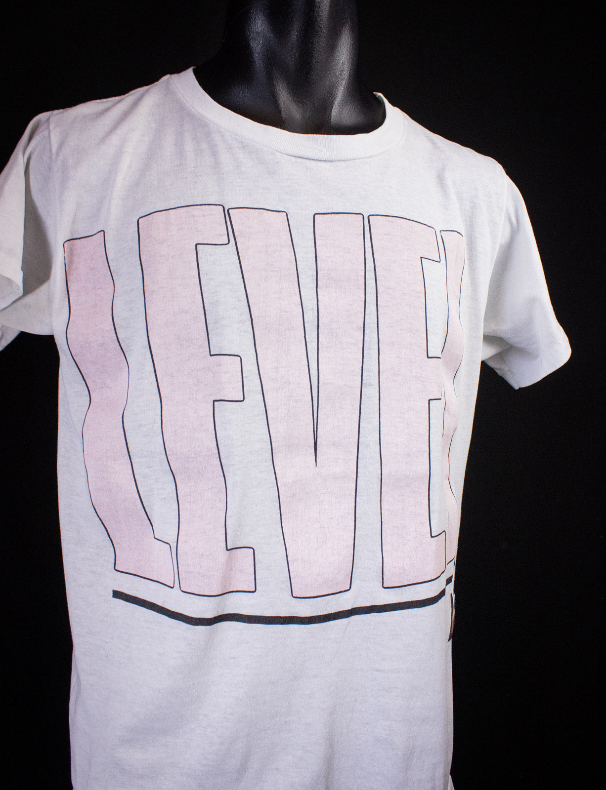 Vintage Level 42 Concert T Shirt 80s White Large