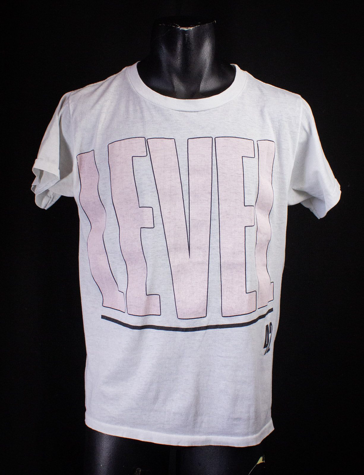 Vintage Level 42 Concert T Shirt 80s White Large