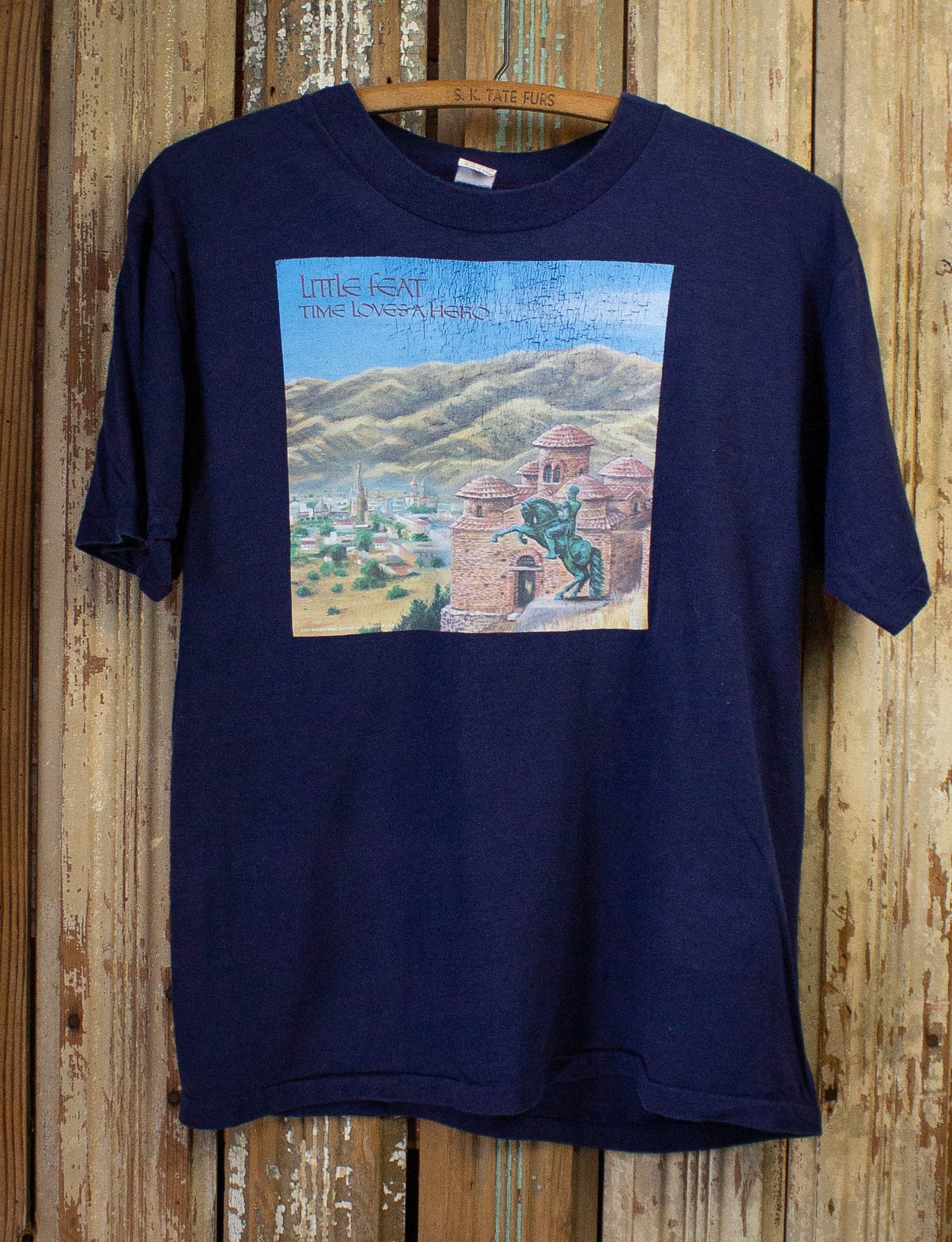 Vintage Little Feat Time Loves A Hero Concert T-Shirt 1977 S