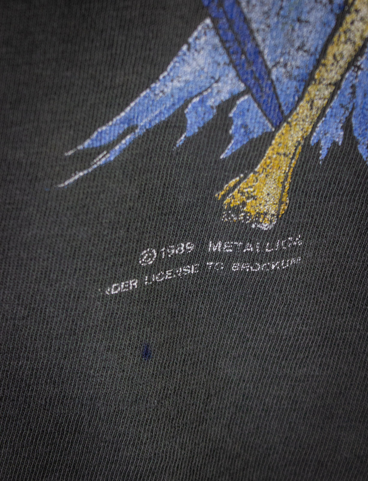 Vintage Metallica Doris Concert T Shirt 1989 Large