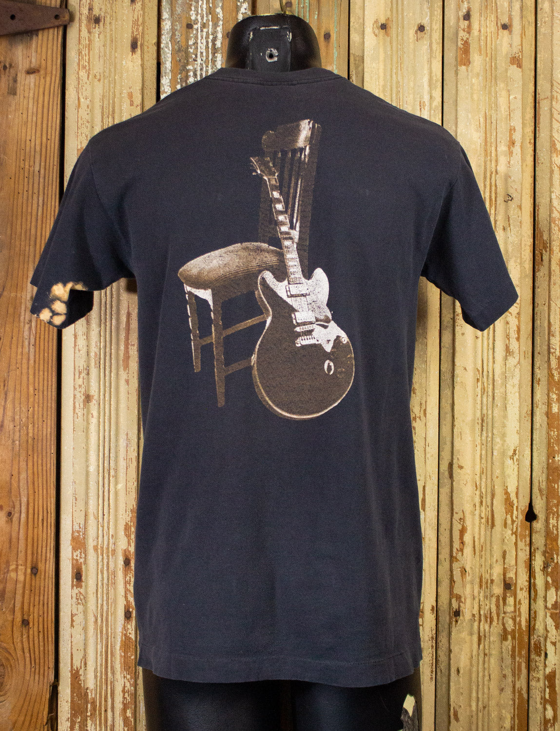 Vintage Muddy Waters Concert T Shirt 80s Black Small/Medium