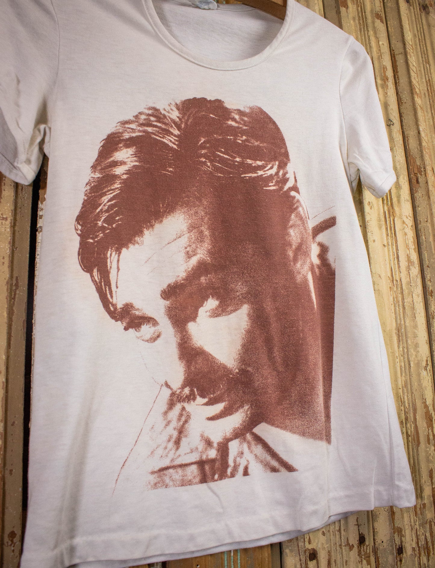 Vintage Clark Gable Gone With The Wind Graphic T Shirt 70s White XS