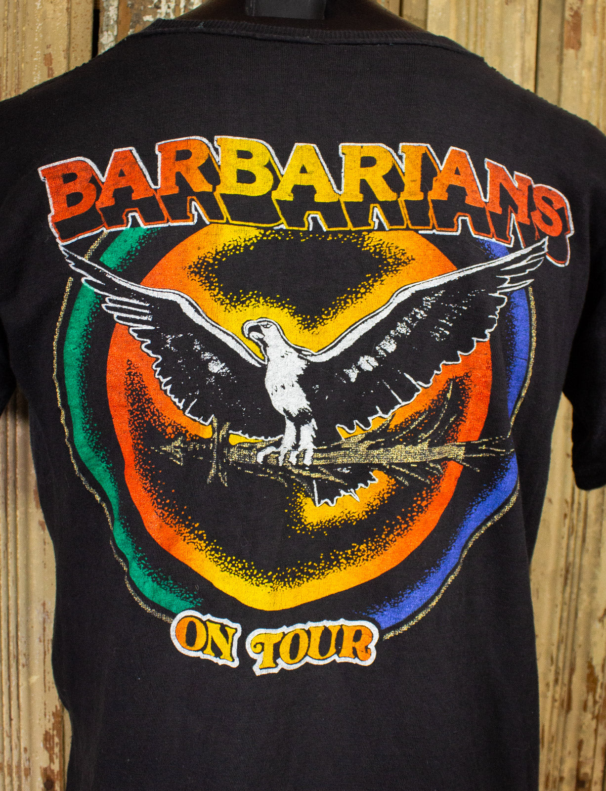 Vintage New Barbarians Live Concert T Shirt 1979 Medium