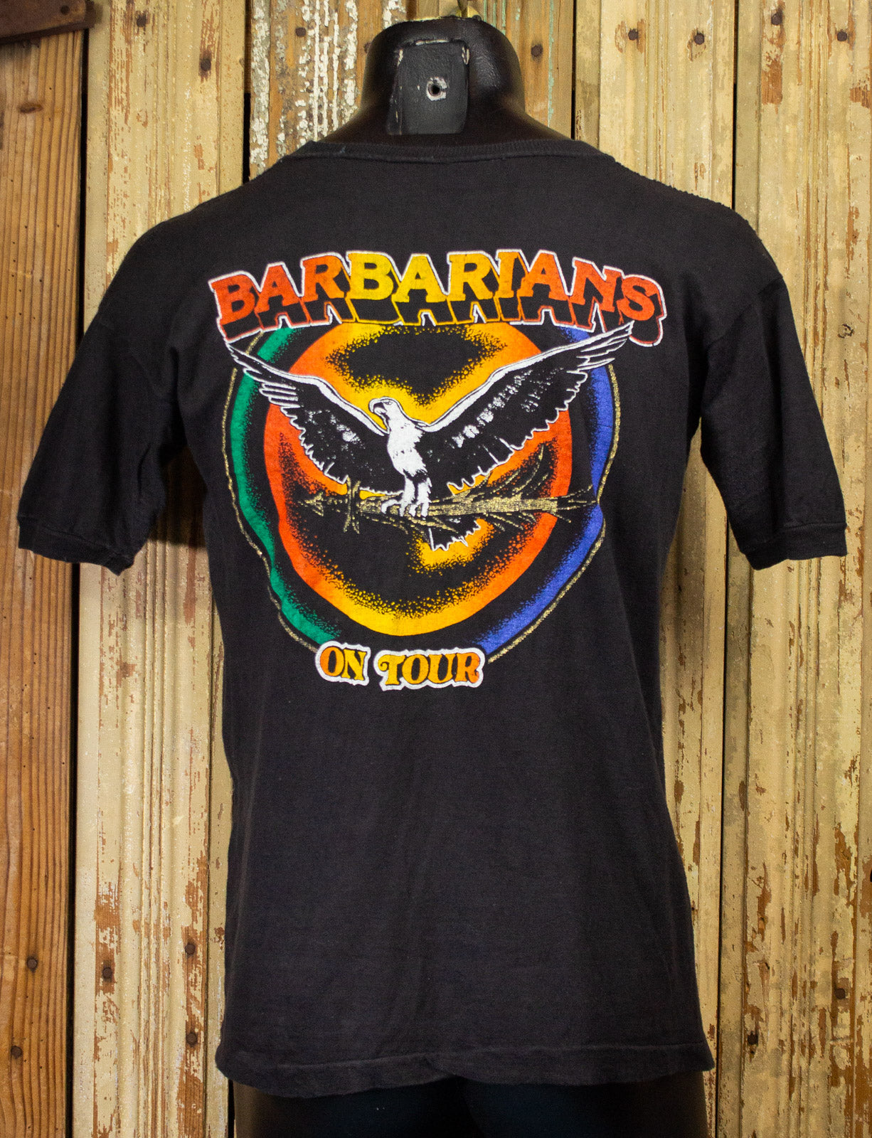 Vintage New Barbarians Live Concert T Shirt 1979 Medium