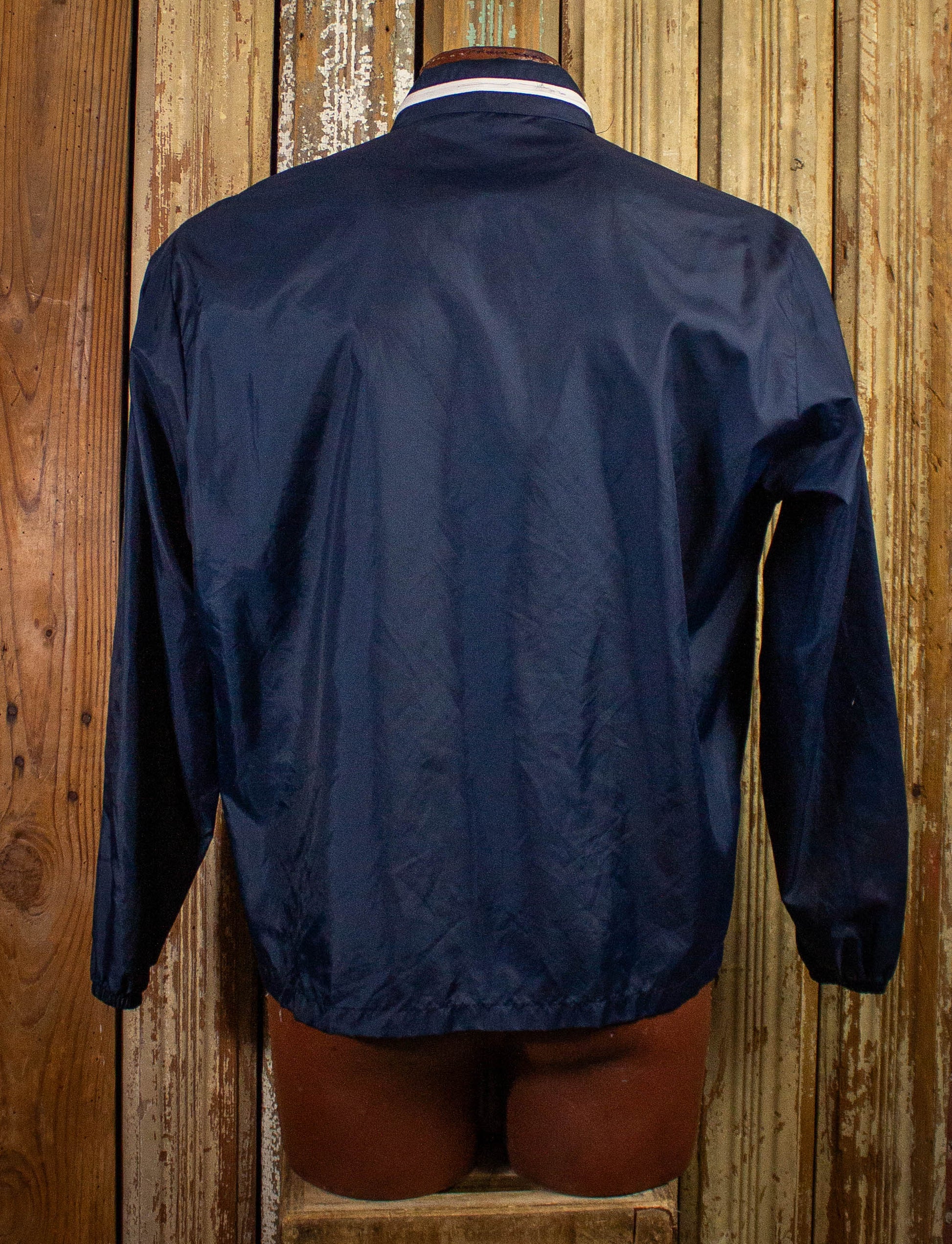 Vintage Olympia Beer Windbreaker Navy Large