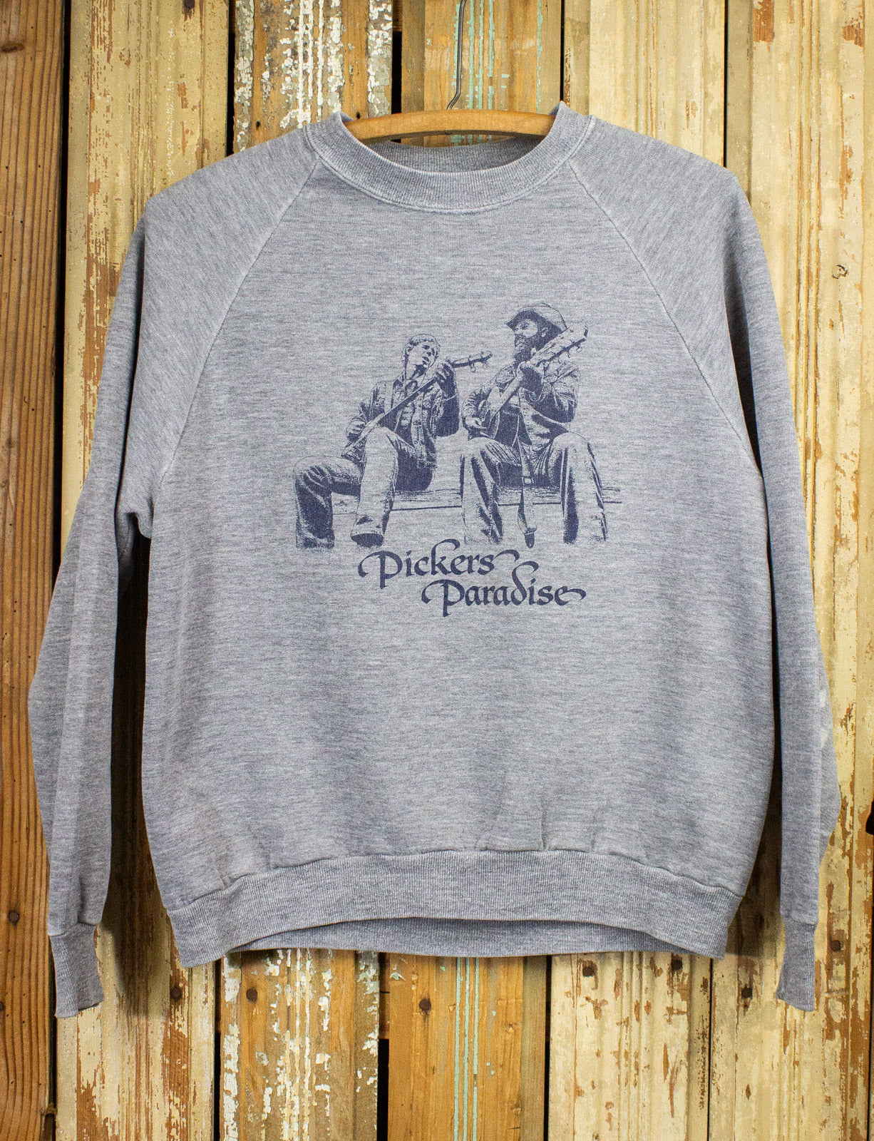 Vintage Pickers Paradise Sweatshirt 1984 Gray Small/Medium