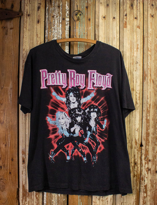 Vintage Pretty Boy Floyd Kiss My Fist Concert T Shirt 90s Black XL