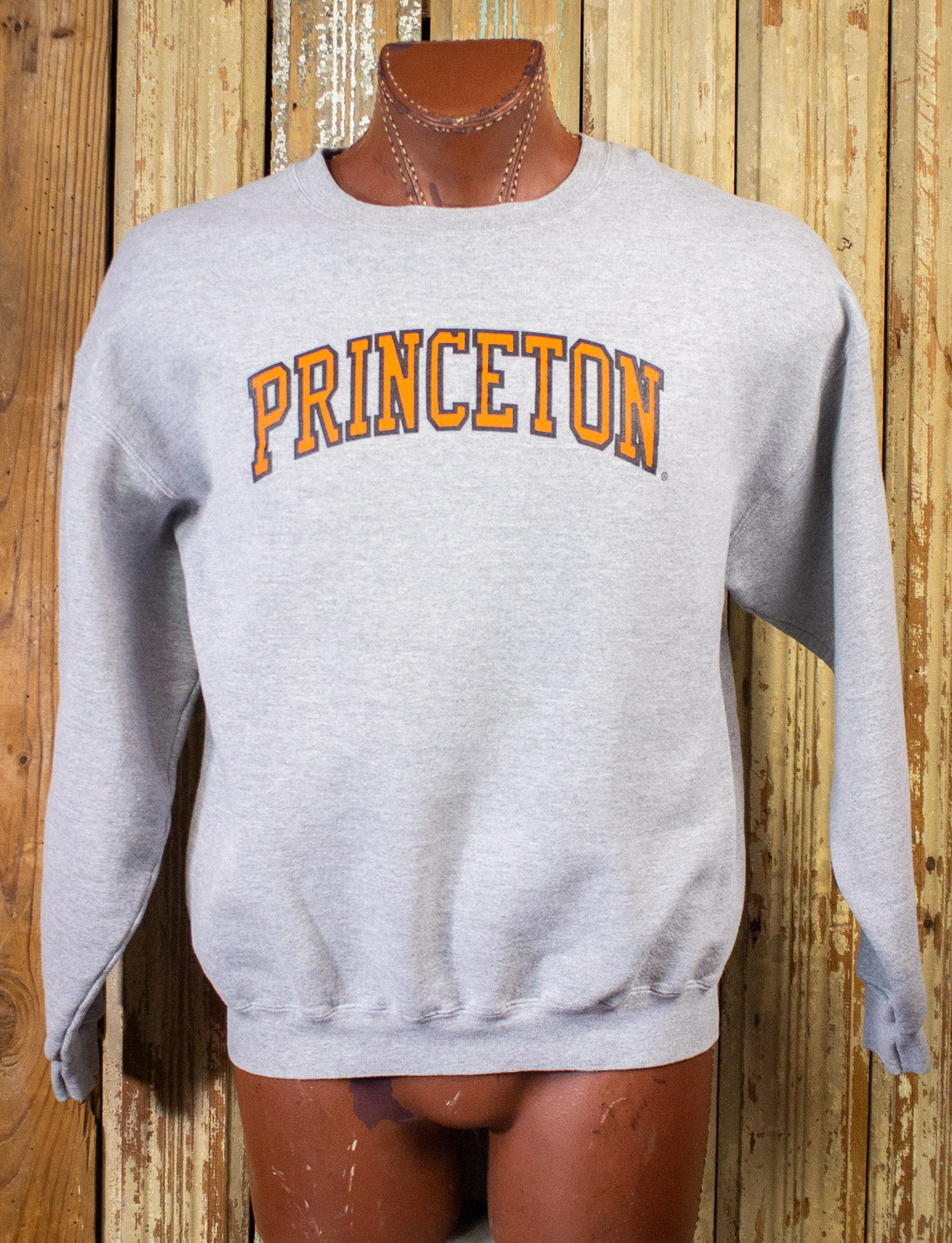 Vintage Princeton University Sweatshirt Gray XL