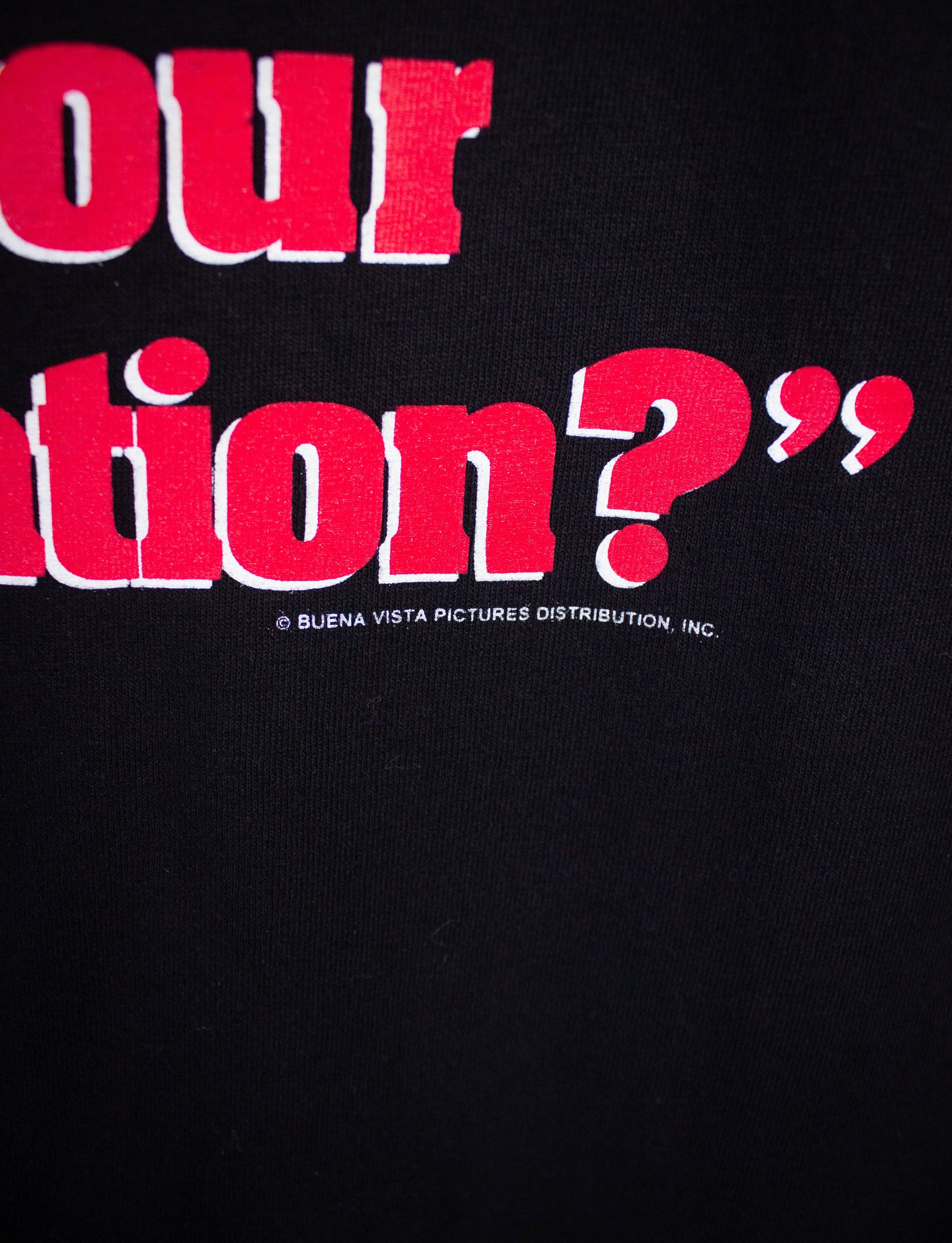 Vintage Pulp Fiction Did I Break Your Concentration Graphic T-Shirt 1994 XL