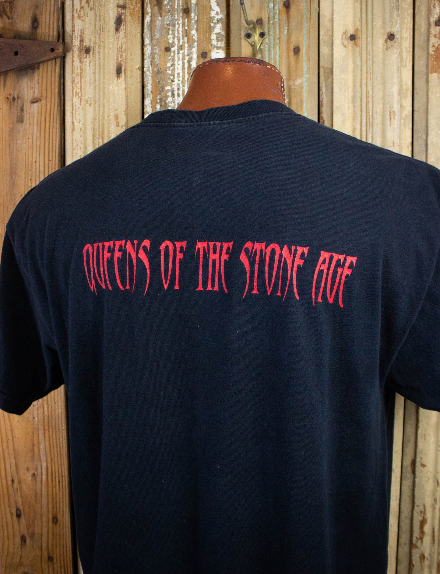 Vintage Queens Of The Stone Age Sample This School Boy Concert T Shirt 2002 Black XL