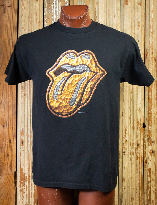 Vintage Rolling Stones Bridges to Babylon Concert T Shirt 1997/98 Black Large