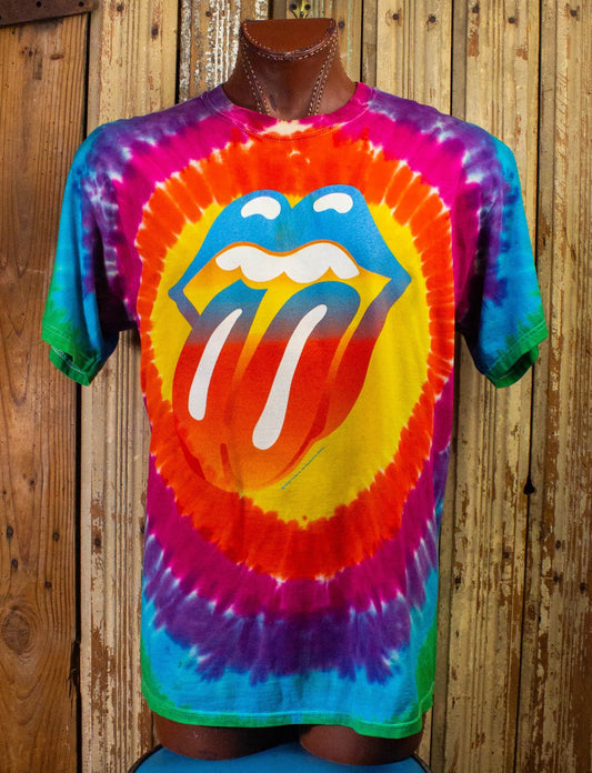 Vintage Rolling Stones Tie Dye Concert T Shirt 2002/03 XL