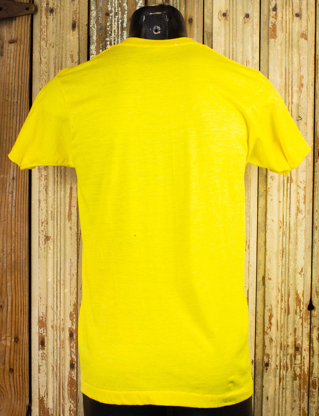 Vintage Roxy Music Country Life Concert T Shirt Yellow 80s Yellow Small